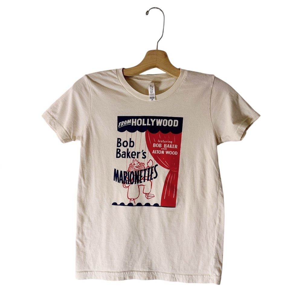 Bob Baker's Marionettes Kids T-shirt Short Sleeve Top Graphic Tee